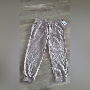 Cloth & Stone tencel lyocell tan jogger pants size medium NWT